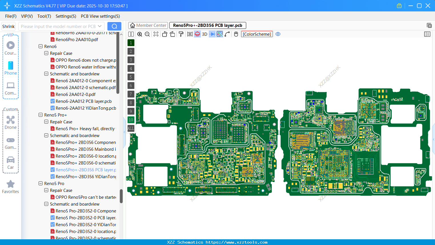 OPPO Reno5Pro+-2BD356 PCB Layer